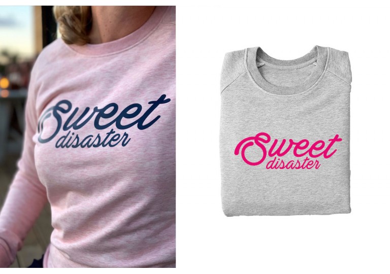 HélOui sweat-shirt Sweet Disaster